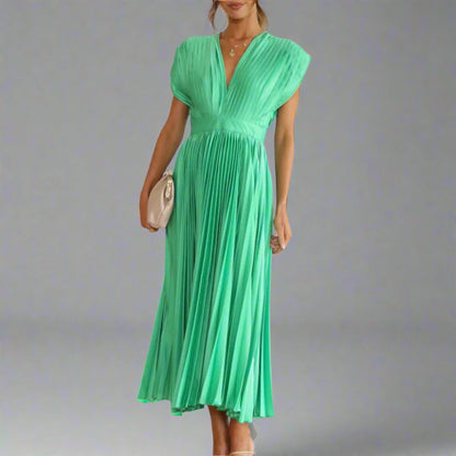 Samantha Women's Midi Dress Elegant