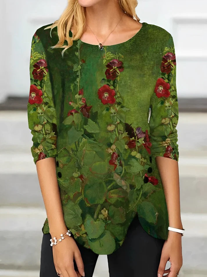 Women's Casual Button Shirt - Vonnera