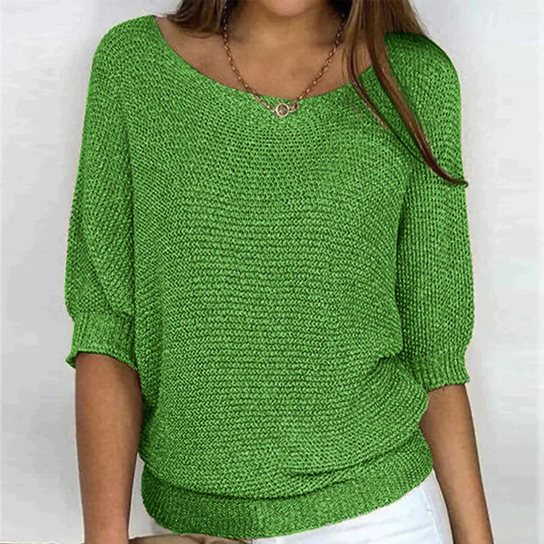 Women's Oversized Sweater Cozy Soft Casual Beige