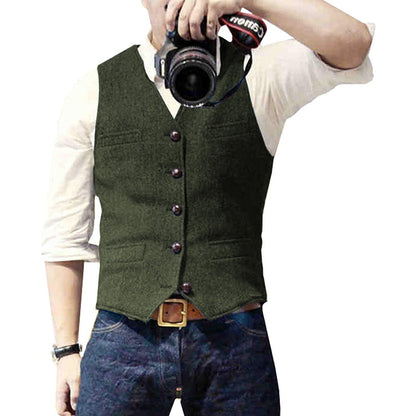 Men's Denim Vest
