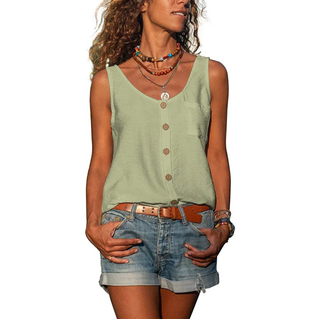 Women's Sleeveless Casual Loose Fit