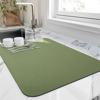 Dish Drying Mat Quick Dry Silicone