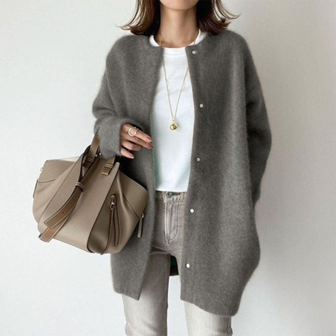Emmely Women's Cardigan Warm Elegant Details
