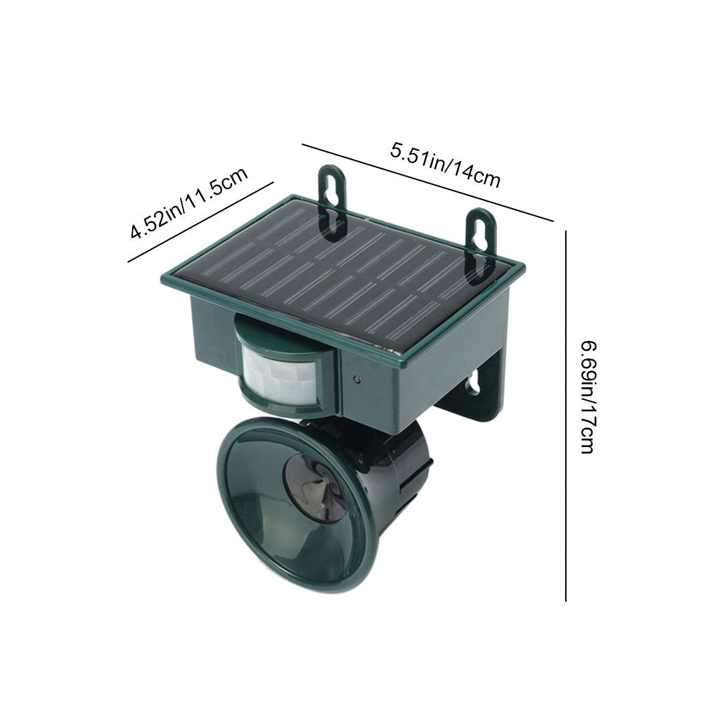 Motion Activated Bird Repeller Ultrasonic Scarer