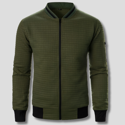 Men's Zip-Up Sweater Warm Comfortable