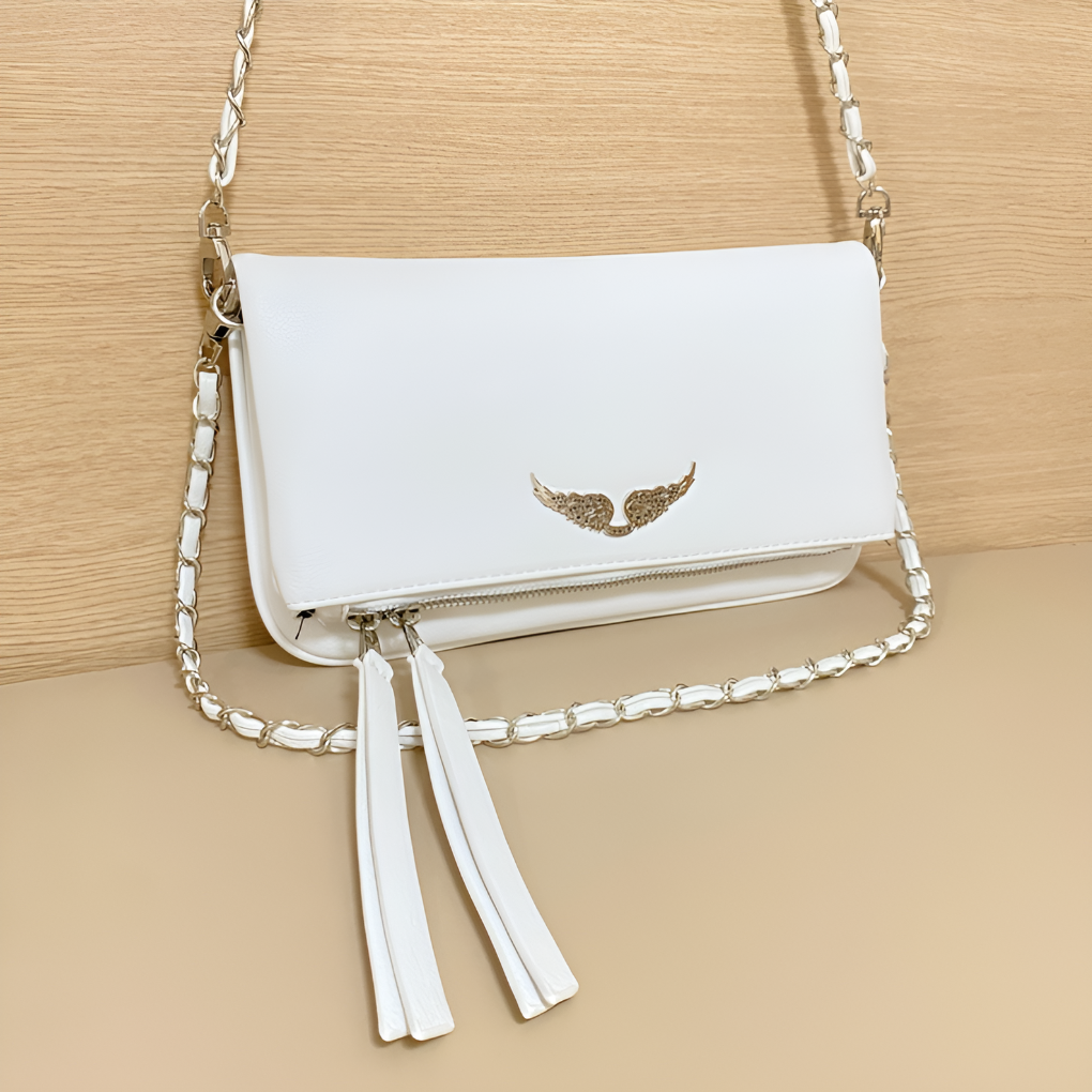 Women's Leather Shoulder Bag Chain Strap - Vonnera