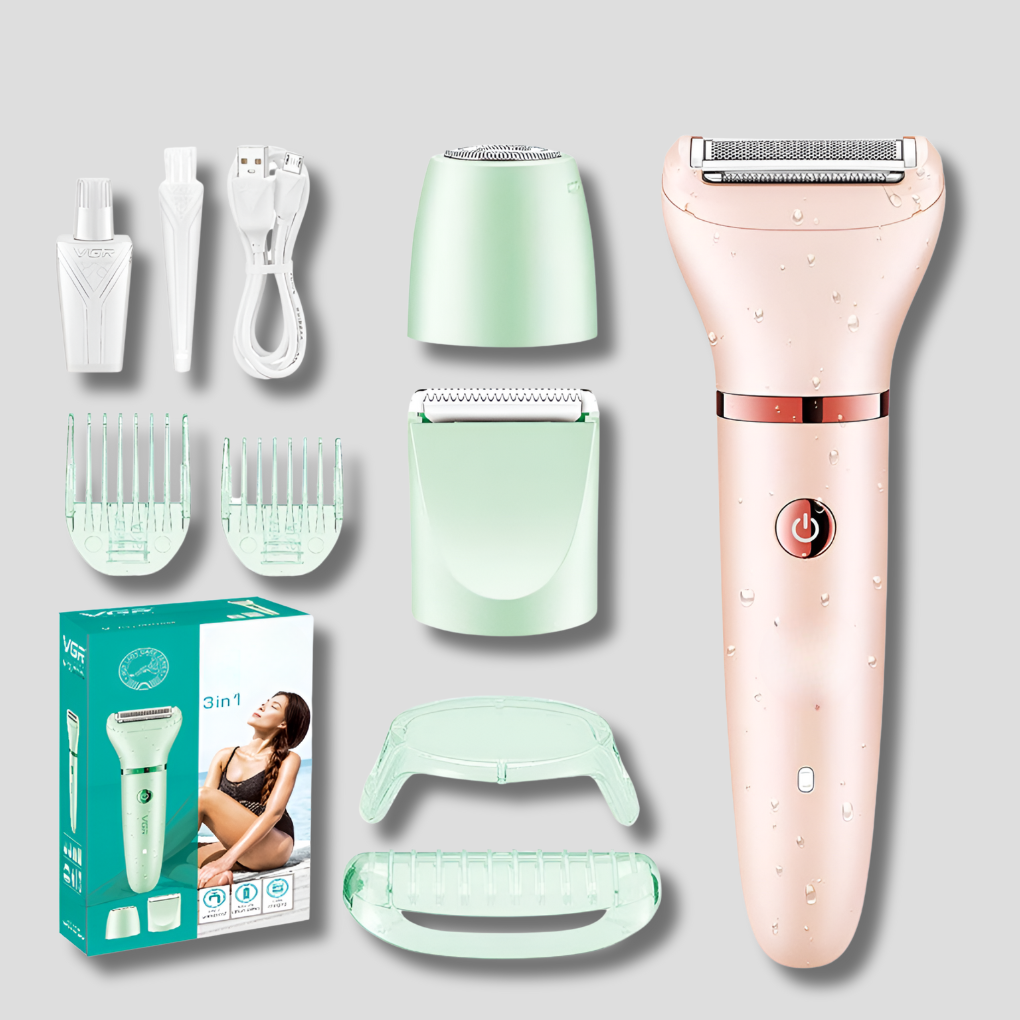 Women's 3-in-1 Electric Shaver - Vonnera