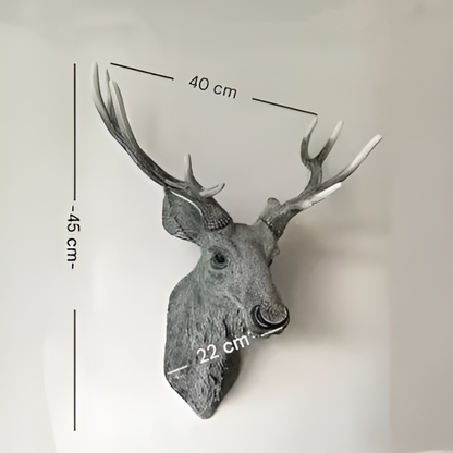 Majestic Deer Head Wall Art