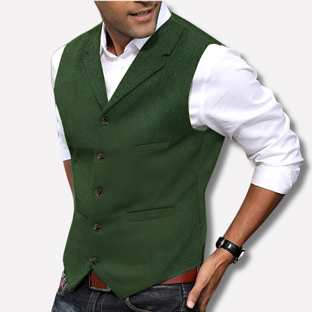 Men's Formal Suit Vest Elegant Layered - Vonnera