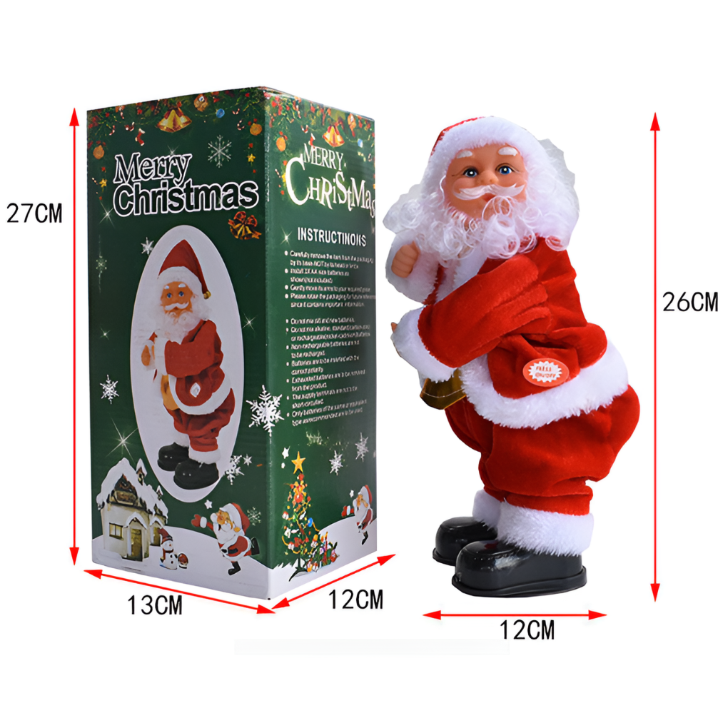 Singing Dancing Santa Claus Figure - Vonnera