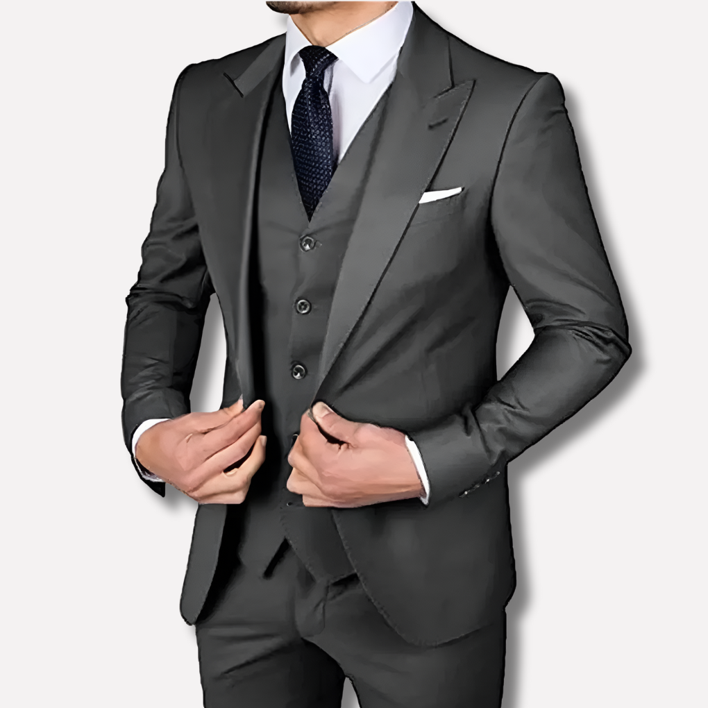 Men's Slim Fit 3 Piece Suit - Vonnera
