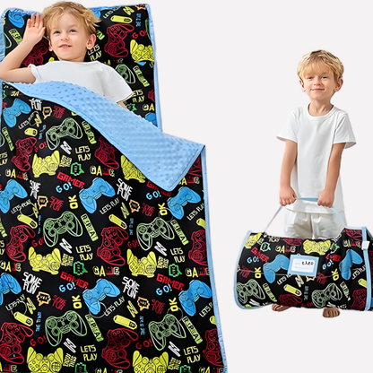 Toddler Sleep Mat With Pillow And Blanket