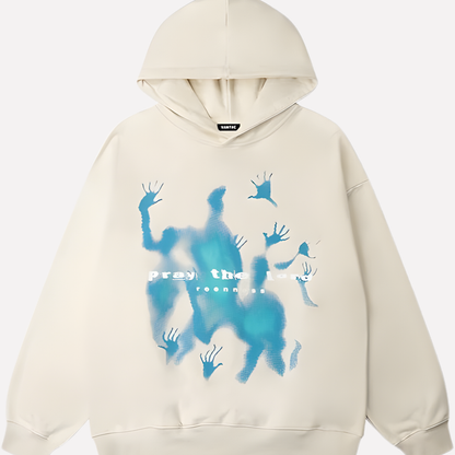 Unisex Oversized Graphic Hoodie becomes Oversized Unisex Graphic