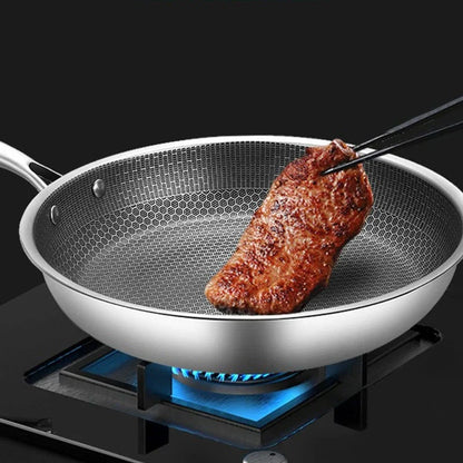 Stainless Steel Non-Stick Frying Pan Modern Design - Vonnera