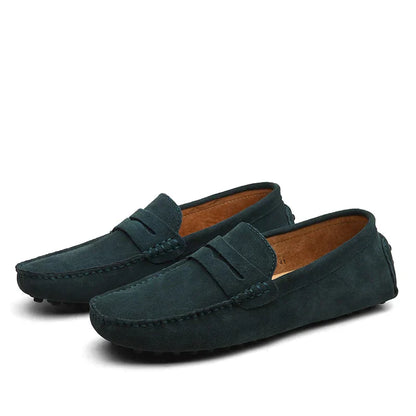 Hugo Men's Leather Loafers Brown