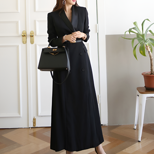 Womens Double Breasted Blazer Modern Office Look - Vonnera