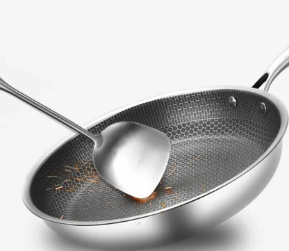 Stainless Steel Non-Stick Frying Pan Modern Design