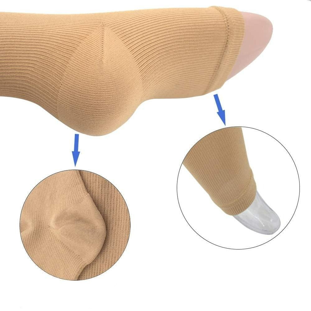 Support Stockings with Zipper for Tired Legs Relief