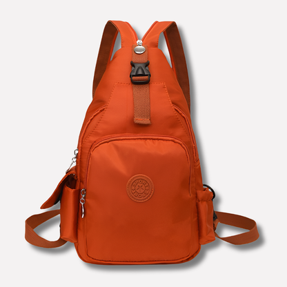 Anti-Theft Sling Bag Multi-Compartment Design