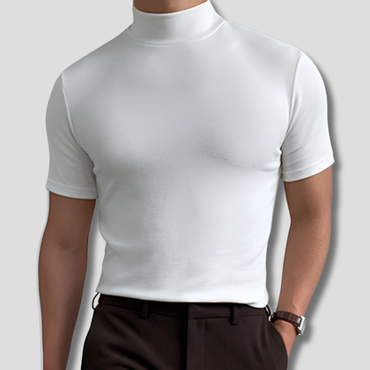Men's Breathable Turtleneck Sweater Shirt - Vonnera