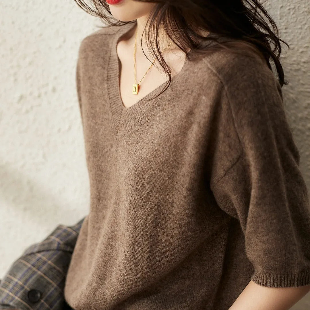 Women's Cashmere Shirt - Vonnera