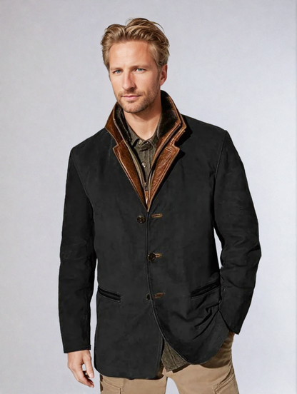 Men's Vintage Jacket Autumn Brown