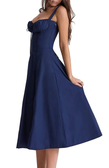 Women's Floral Waist Shaping Dress