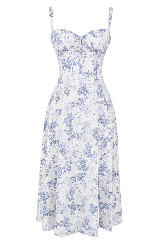 Women's Floral Shaping Waist Dress