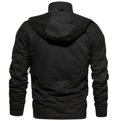 Men's Zipper Jacket Multi-Pocket
