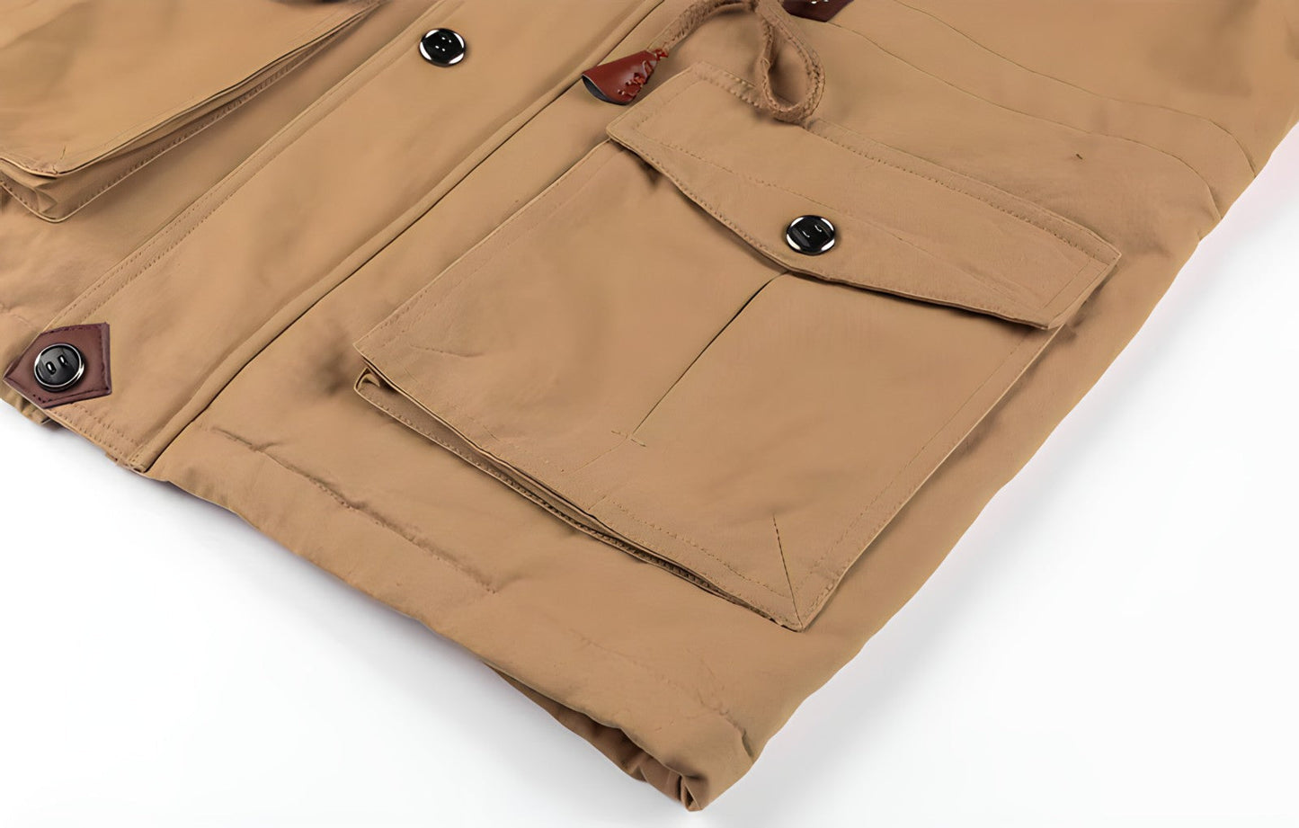 Men's Zipper Jacket Multi-Pocket