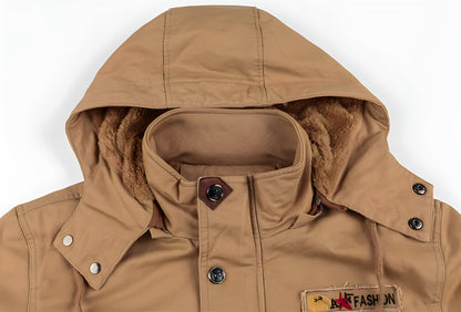 Men's Zipper Jacket Multi-Pocket