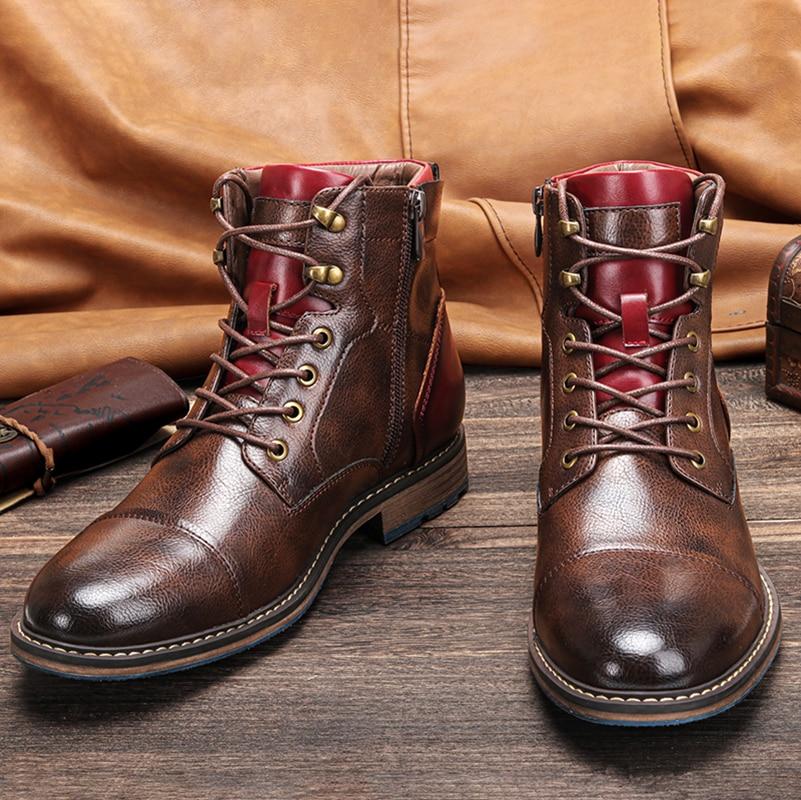 Men's Ankle High Lace Up Shoes - Vonnera