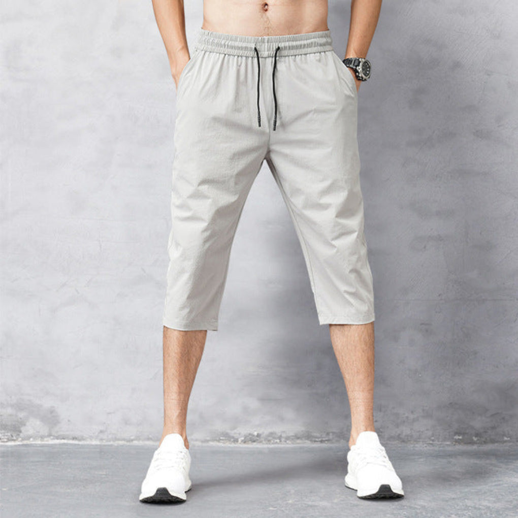 Men's Nylon Pants Quick-Drying Black