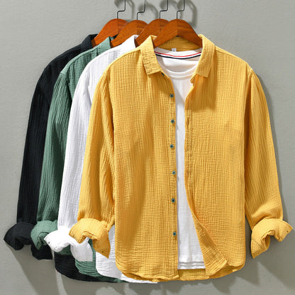 Men's Casual Shirt Breathable Fabric Comfortable