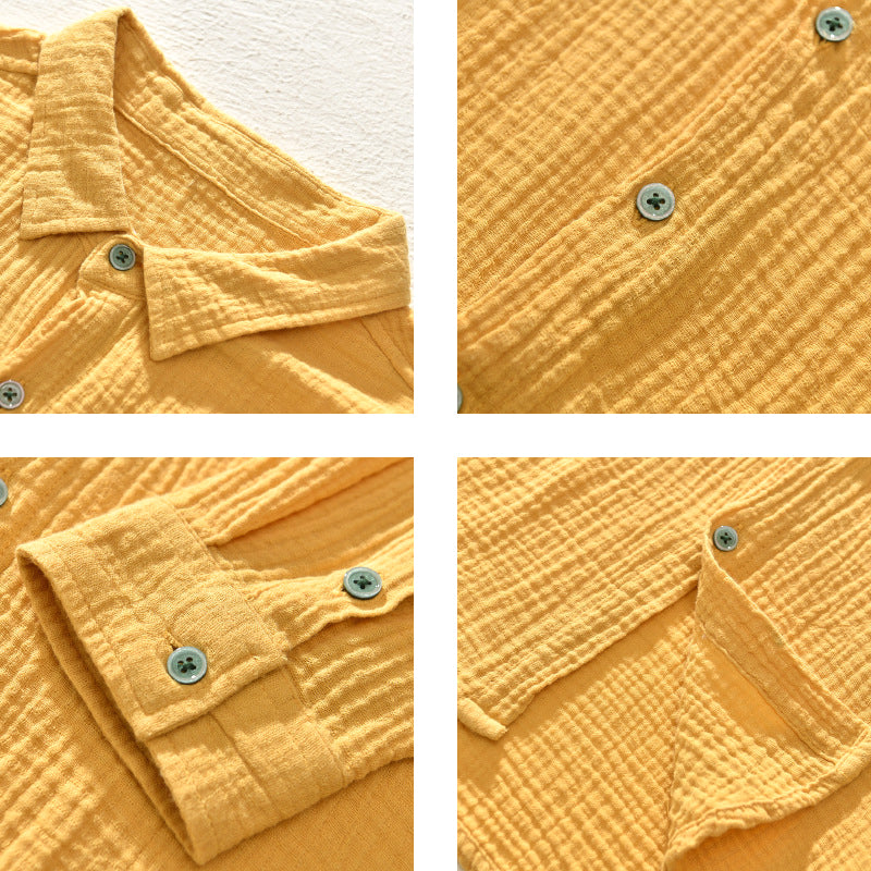 Men's Casual Shirt Breathable Fabric Comfortable