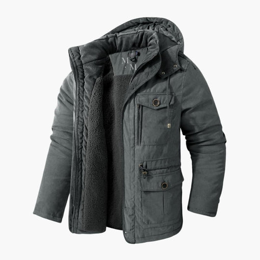 Men's Hooded Winter Jacket Outerwear - Vonnera