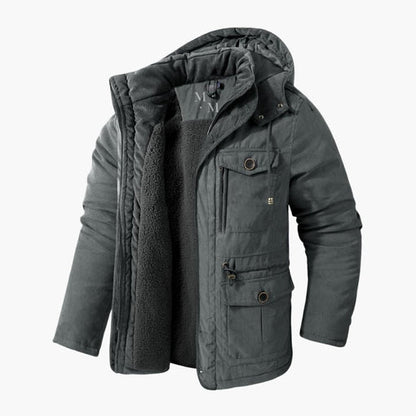 Men's Hooded Winter Jacket Outerwear - Vonnera