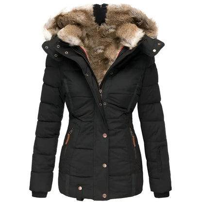 Women's Hooded Puffer Jacket Insulating - Vonnera