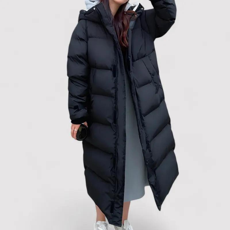 Women's Hooded Puffer Parka Jacket Warm Waterproof - Vonnera