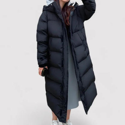 Women's Hooded Puffer Parka Jacket Warm Waterproof - Vonnera