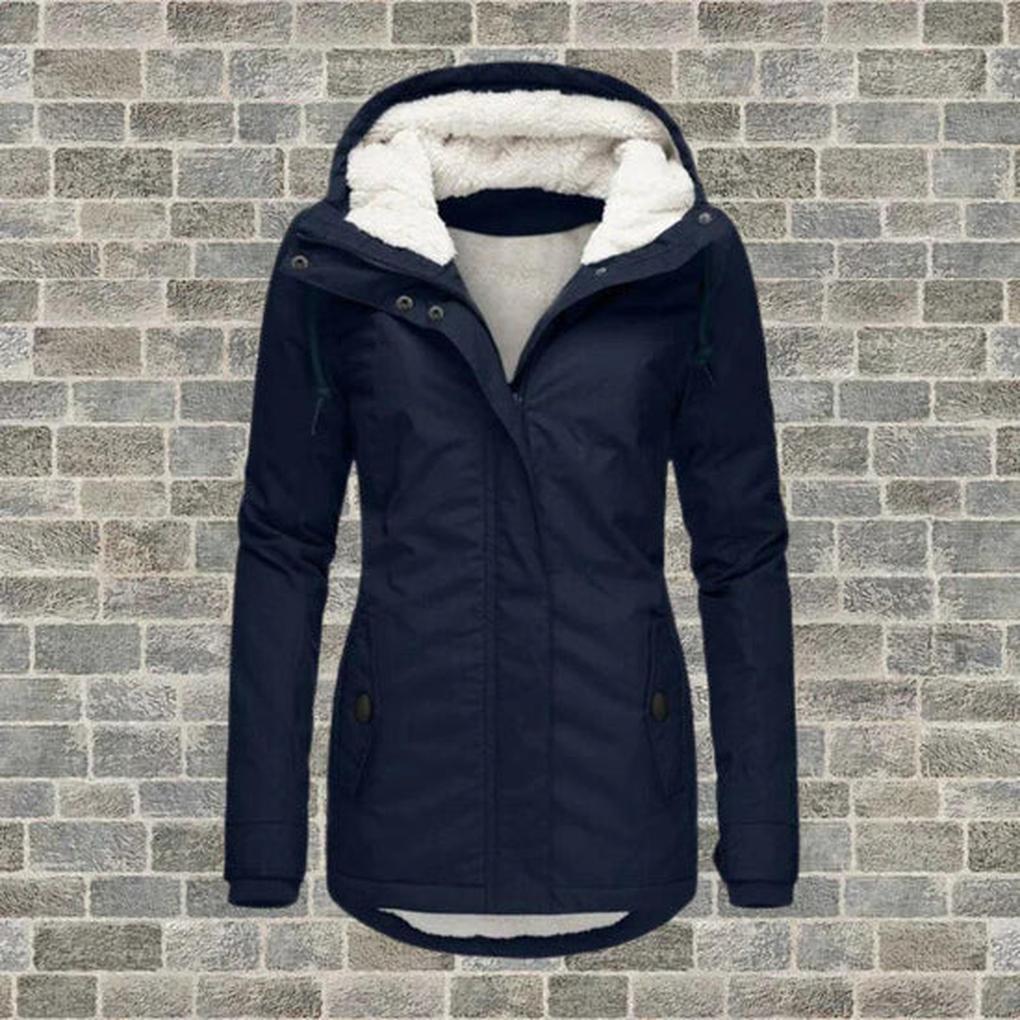 Women's Hooded Winter Coat Waterproof Insulated