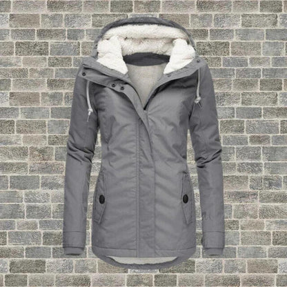 Women's Hooded Winter Coat Waterproof Insulated - Vonnera