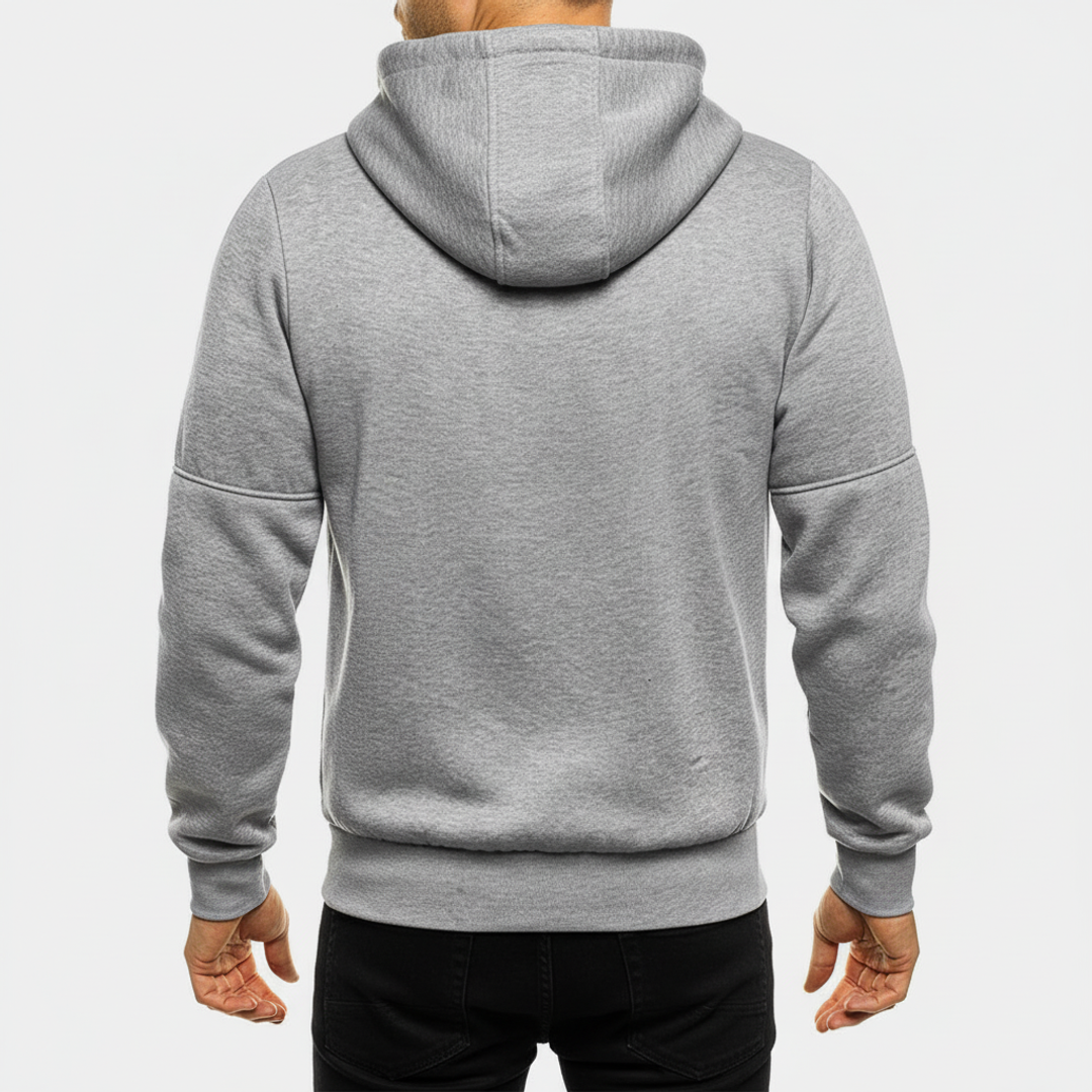 Men's Hooded Zip Jacket Casual