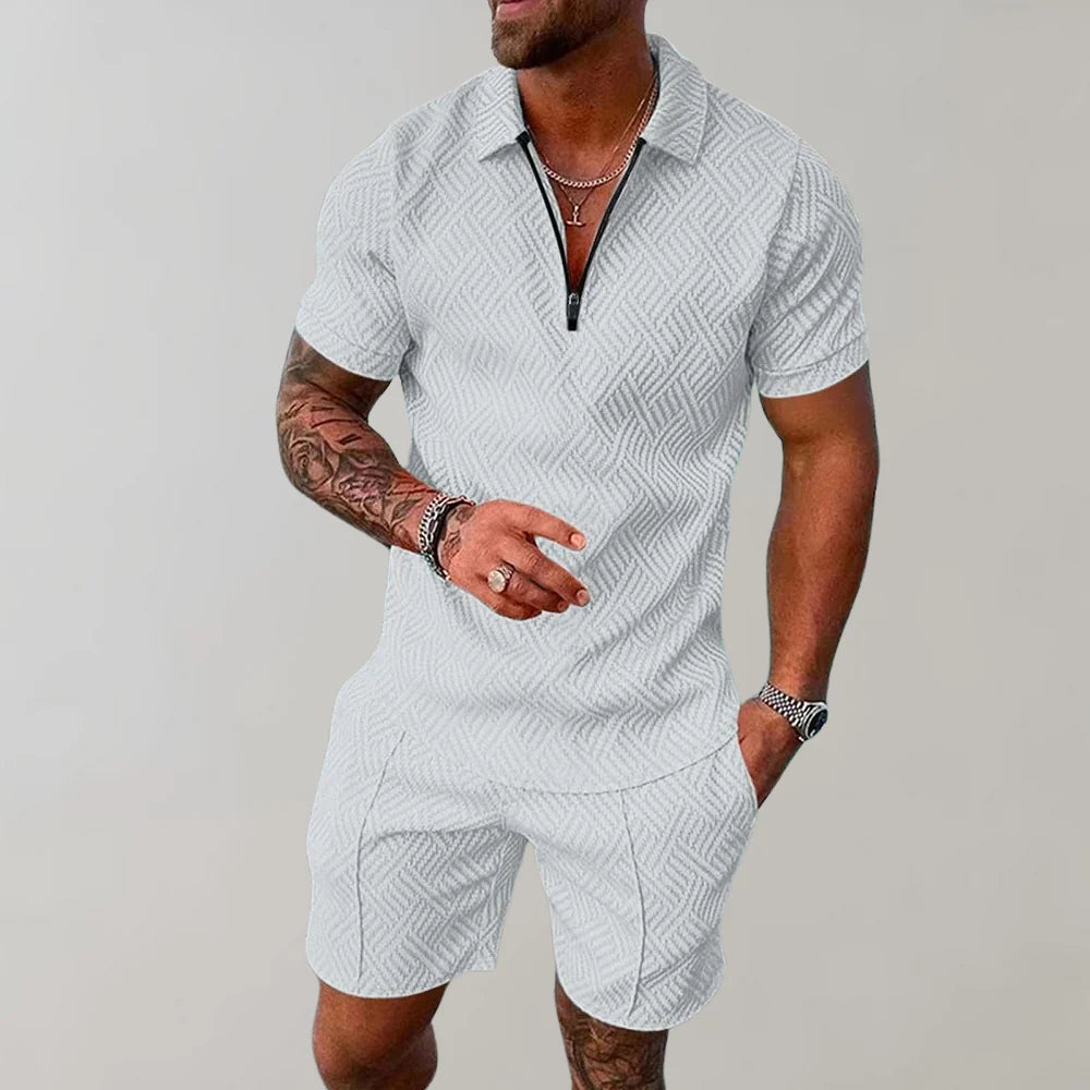 Men's Summer Casual Two-Piece Set Comfortable
