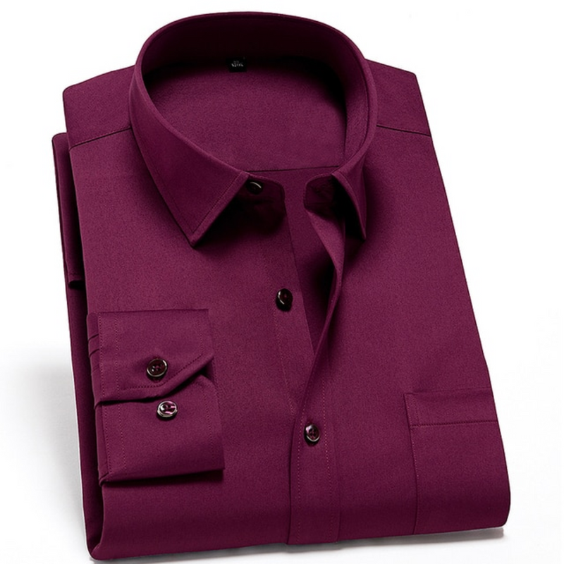 Men's Stretch Over Shirt Anti Wrinkle