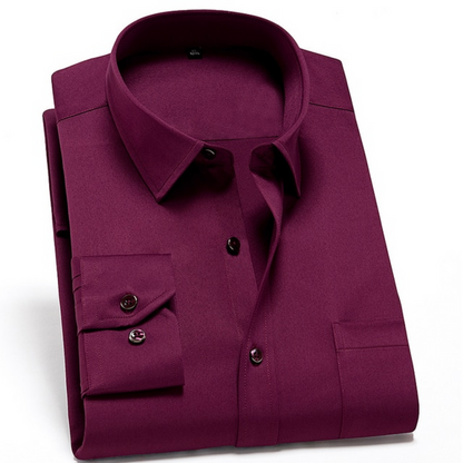 Men's Stretch Over Shirt Anti Wrinkle