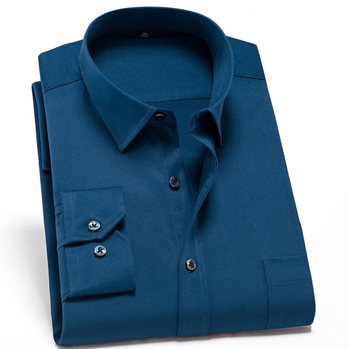 Men's Stretch Over Shirt Anti Wrinkle