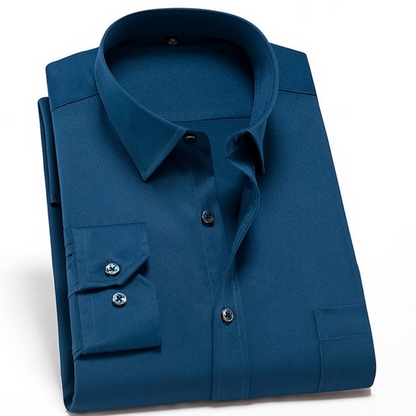 Men's Stretch Over Shirt Anti Wrinkle