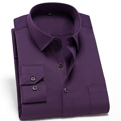 Men's Stretch Over Shirt Anti Wrinkle