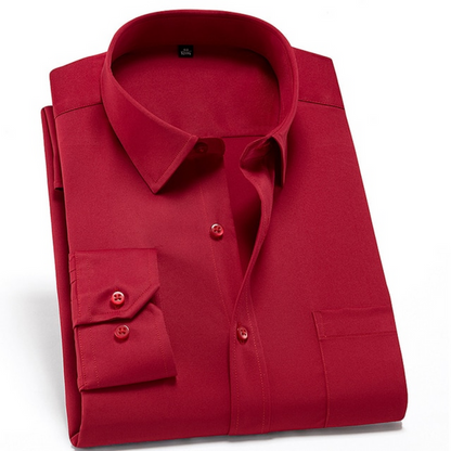 Men's Stretch Over Shirt Anti Wrinkle